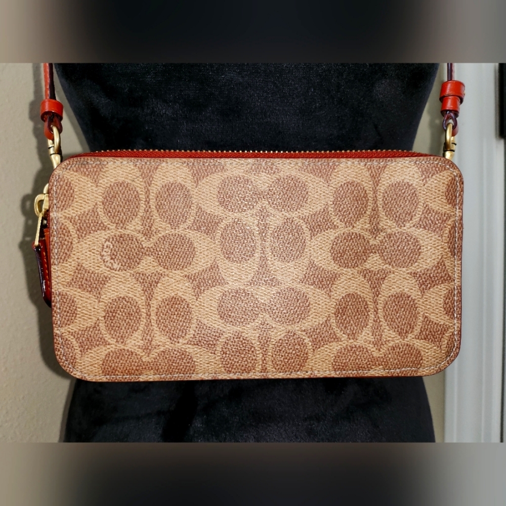Coach: Kira Crossbody Bag In Colorblock Signature Canvas